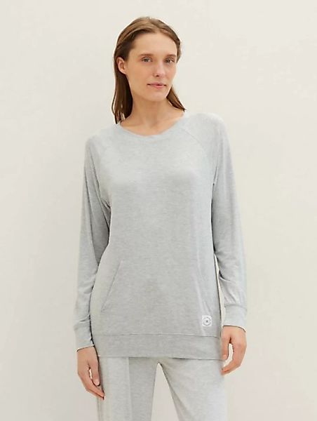 TOM TAILOR Sweatshirt Sweatshirt in Melange Optik günstig online kaufen