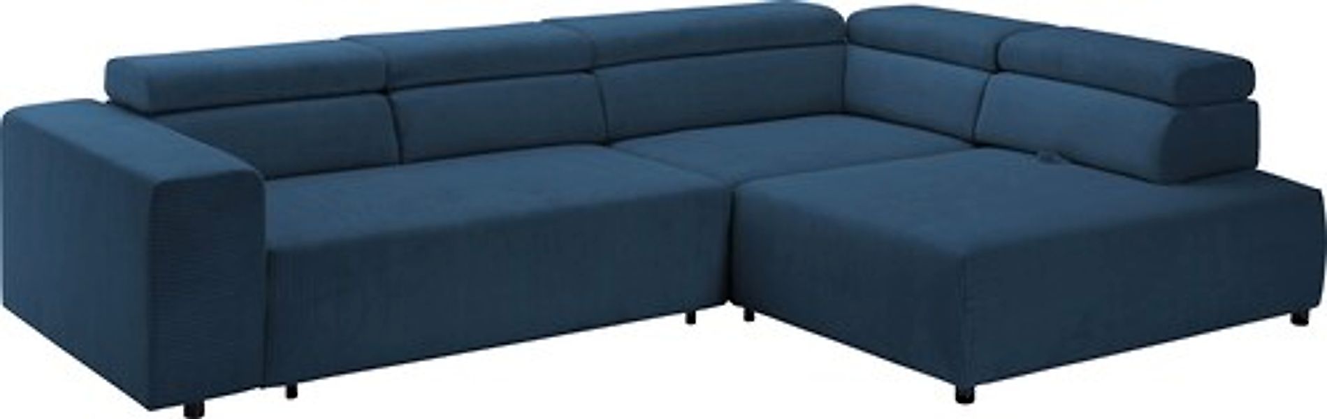 exxpo - sofa fashion Ecksofa »VITTORIO«, inkl. Kopfteil- und Sitztiefenvers günstig online kaufen