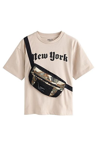 Next T-Shirt Kurzärmliges T-Shirt mit Tasche (1-tlg) günstig online kaufen