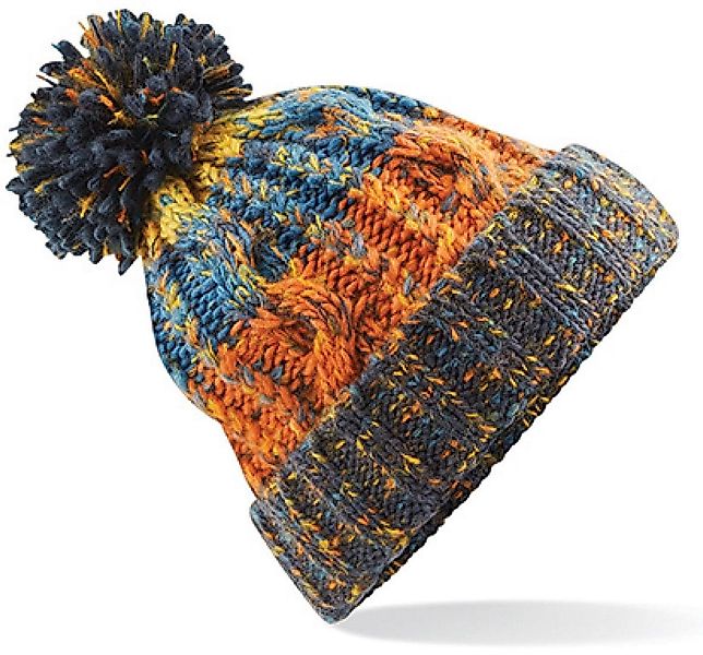 Beechfield® Bommelmütze Corkscrew Pom Pom Beanie günstig online kaufen