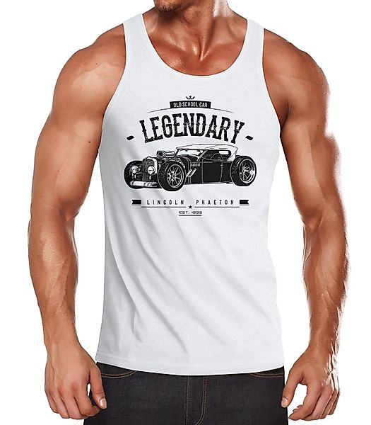 MoonWorks Tanktop Herren Tanktop Hot Rod günstig online kaufen