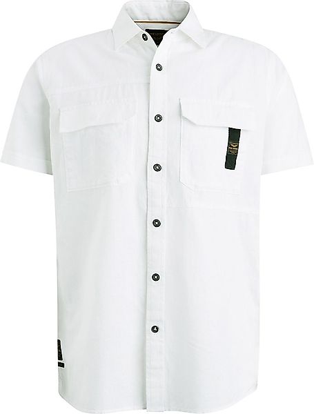 PME Legend Short Sleeve Hemd Leinen Weiss - Größe XL günstig online kaufen