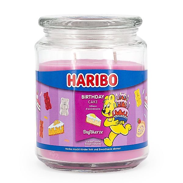 HARIBO Duftkerze Haribo Birthday Cake - günstig online kaufen
