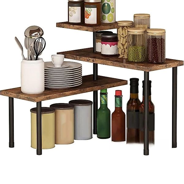 SURFOU Küchenregal Küchen Organizer Küchenregal Eckregal günstig online kaufen