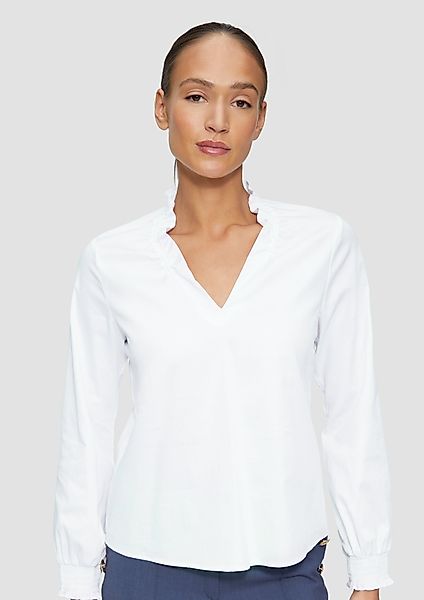 s.Oliver BLACK LABEL Langarmbluse Bluse mit günstig online kaufen