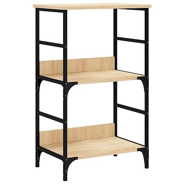 vidaXL Bücherregal Sonoma-Eiche 50x33x82 cm Holzwerkstoff 835265 günstig online kaufen