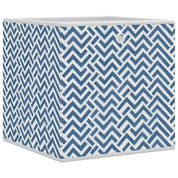 vidaXL Aufbewahrungsbox Faltboxen 4 Stk. Blau günstig online kaufen