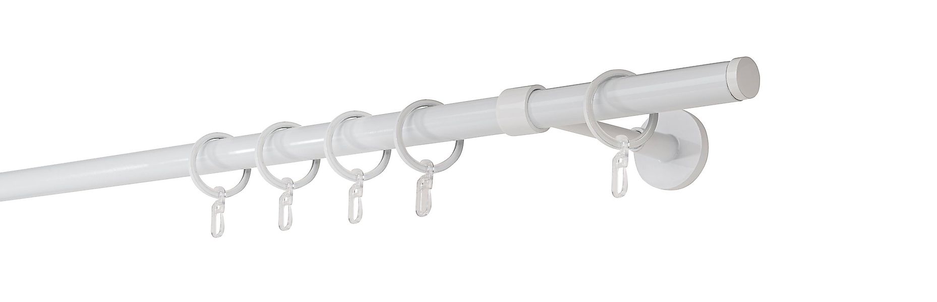 ondeco Gardinenstange Rundrohr Wandabstand 14cm Match, günstig online kaufen