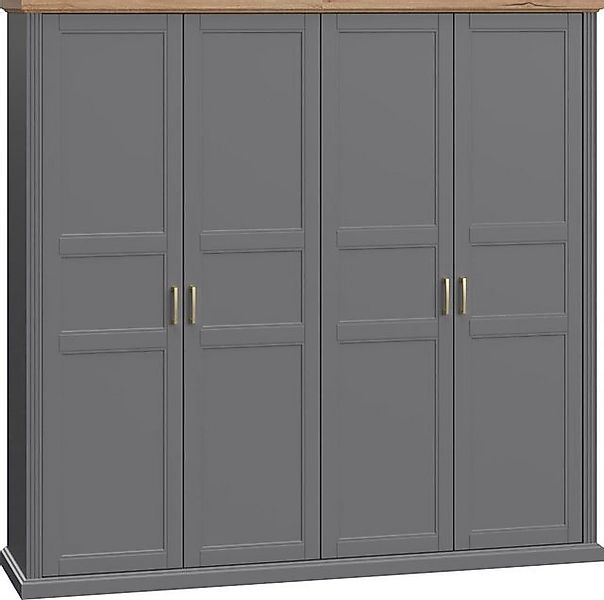 Home affaire Kleiderschrank "Tara, wahlweise 4 Breiten, hoher Schrank 227cm günstig online kaufen