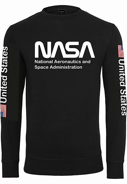 MisterTee Rundhalspullover MisterTee Herren NASA US Crewneck (1-tlg) günstig online kaufen