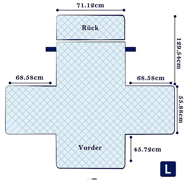 NUODWELL Sesselschoner Sesselschoner mit Taschen, Wasserdichter Liegestuhlb günstig online kaufen