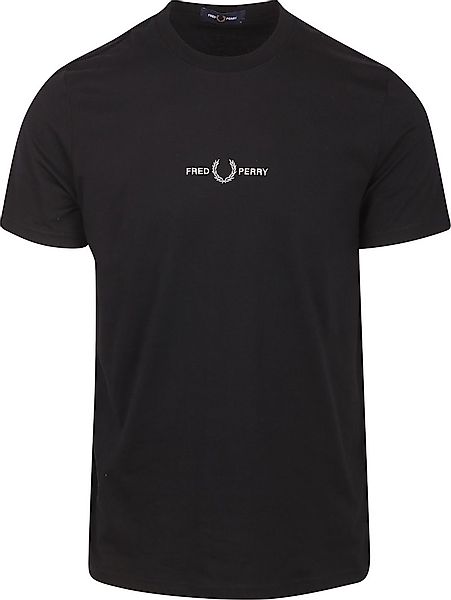 Fred Perry T-Shirt M4580 Schwarz - Größe L günstig online kaufen