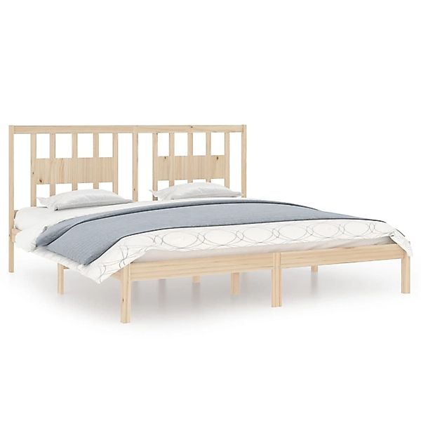vidaXL Massivholzbett Kiefer 200x200 cm1156368 günstig online kaufen