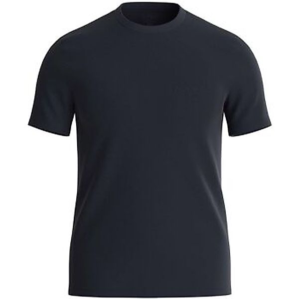 Guess  T-Shirts & Poloshirts M4RI49 KBL31 TREATED ITALIC-G7V2 SMART BLUE günstig online kaufen
