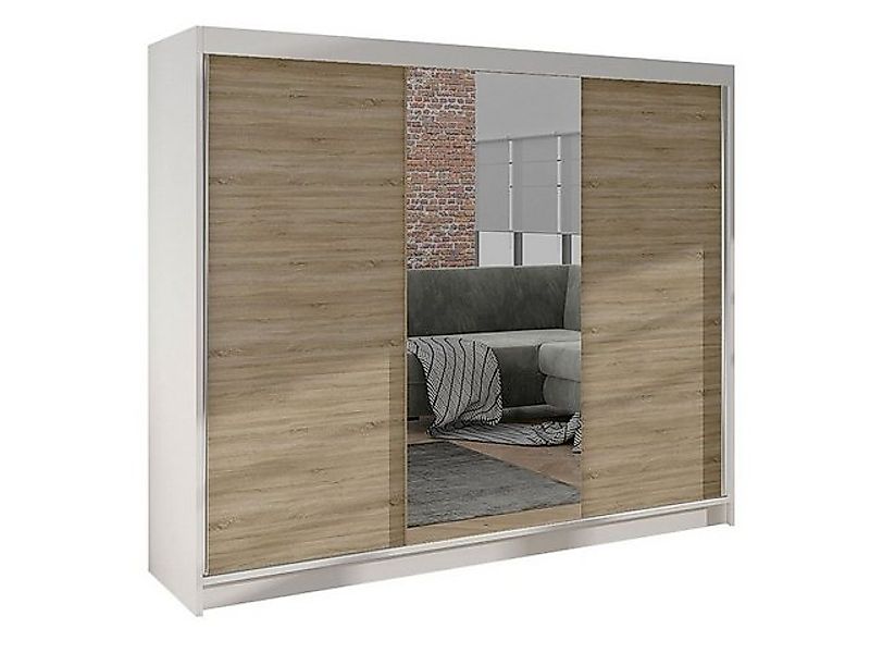 MIRJAN24 Kleiderschrank Derby I Schwebetürenschrank mit günstig online kaufen