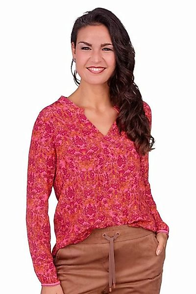 Lieblingsstück Trachtenbluse Blusenshirt - ELVI - berry/orange, offweiß/ber günstig online kaufen