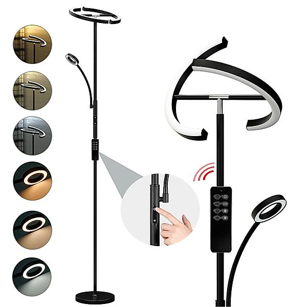 ANTEN LED Stehlampe 175cm LED Stehleuchte günstig online kaufen