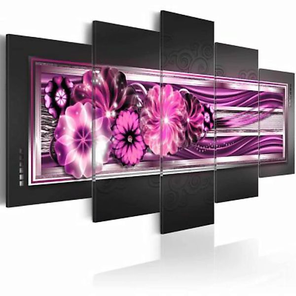 artgeist Wandbild In pink waves mehrfarbig Gr. 200 x 100 günstig online kaufen