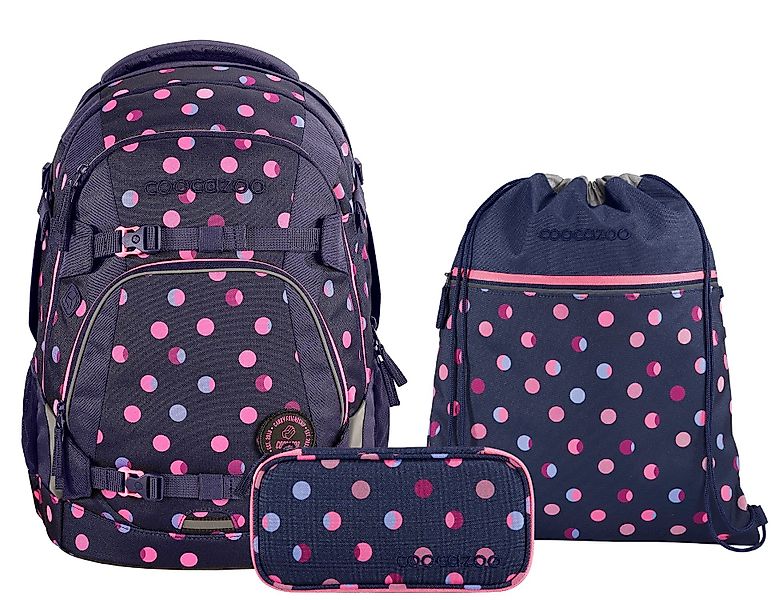 coocazoo Schulranzen Schulrucksack-Set MATE Reflective Moons günstig online kaufen