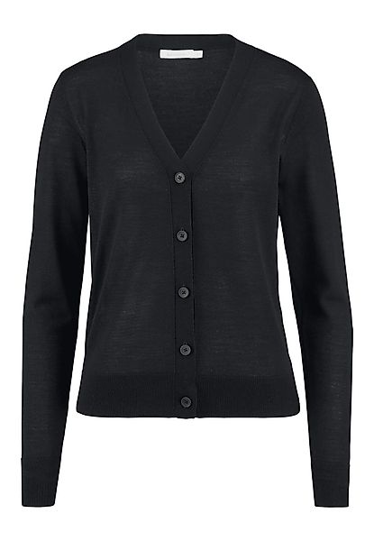 Hessnatur Strickjacke aus reiner Bio-Merinowolle (1-tlg) günstig online kaufen