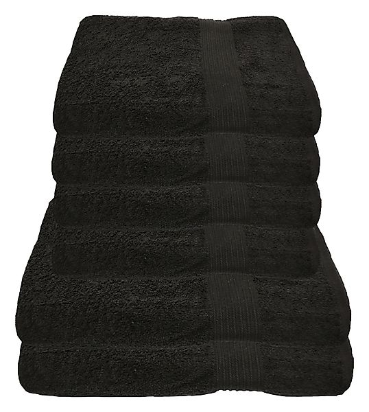 Julie Julsen Handtücher 6-Handtücher-Schwarz, Baumwolle (6-St) günstig online kaufen