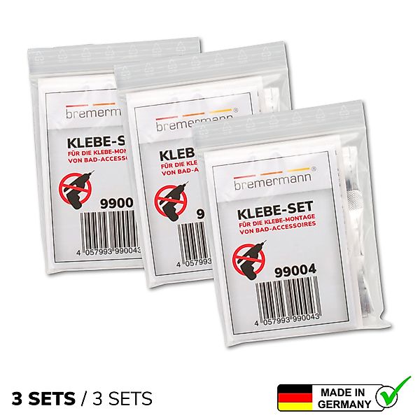 bremermann 2-Komponentenkleber 3er Klebe-Set für Klebe-Montage günstig online kaufen
