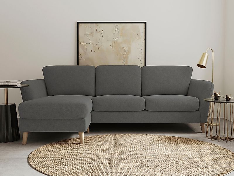 Home affaire Ecksofa MARSEILLE (242/152cm),L-Form, Rec. günstig online kaufen