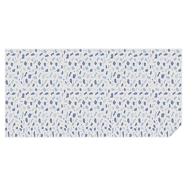 Tulup Buntglasfolie Blaue Muster Fensterfolie Buntglas Selbstklebend 200x10 günstig online kaufen