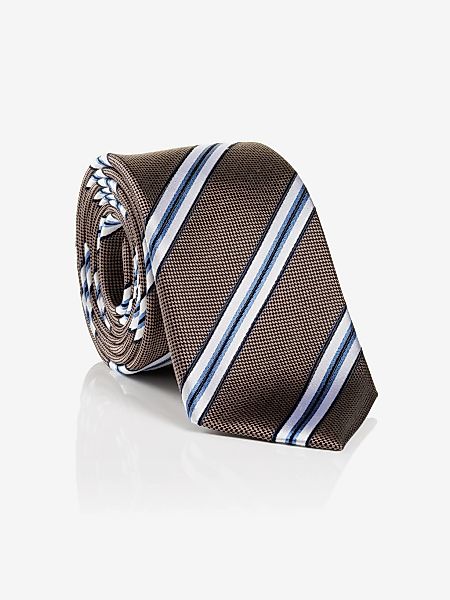 MONTI Krawatte "THOMA" aus reiner Seide – mit klassischem Streifen-Dessin u günstig online kaufen