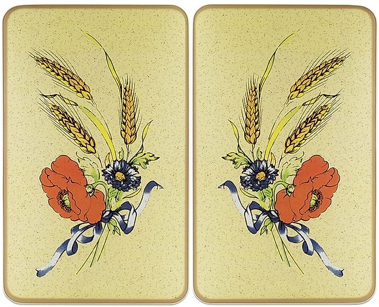 Maximex Herd-Abdeckplatte »Universal Modell Kornblumen«, (Set, 2 tlg.), Her günstig online kaufen