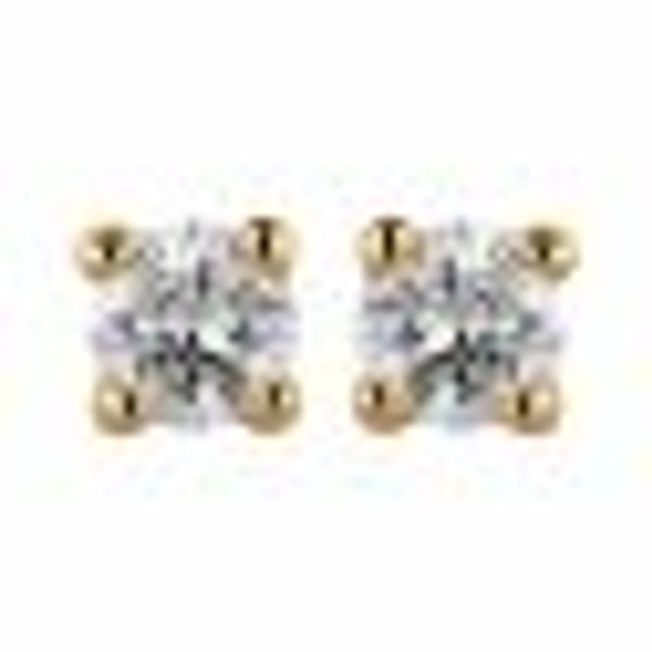 Ohrstecker 585/- Gelbgold glanz 2 Brill. 0,10 ct. H/P2 günstig online kaufen