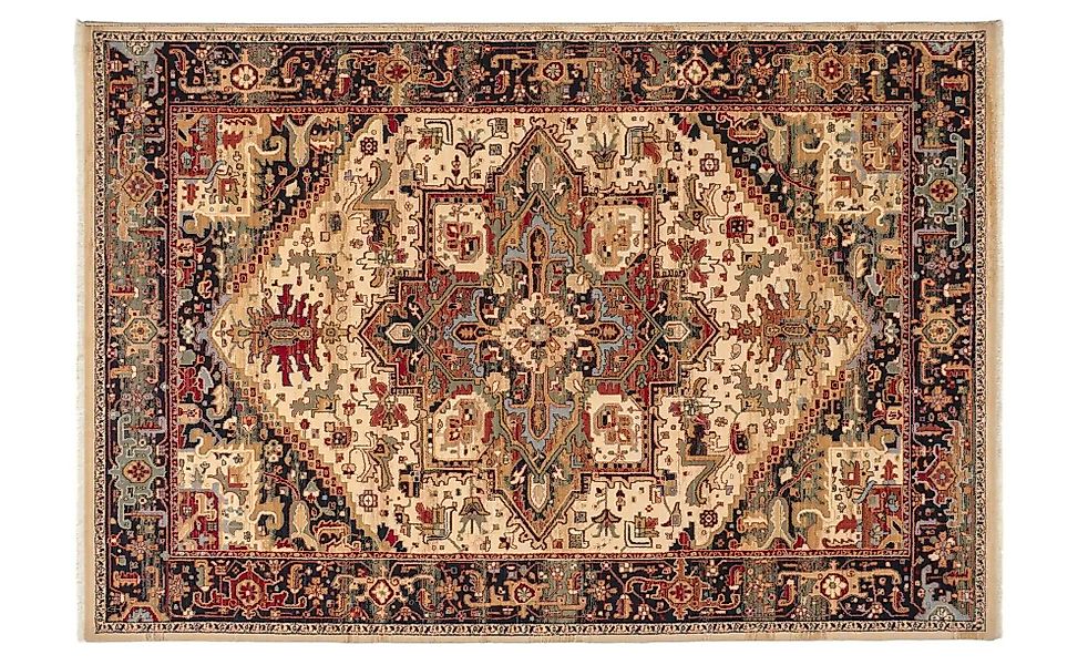 THEKO Wollteppich  Saharna ¦ beige ¦ Wolle ¦ Maße (cm): B: 80 H: 1,2 Teppic günstig online kaufen