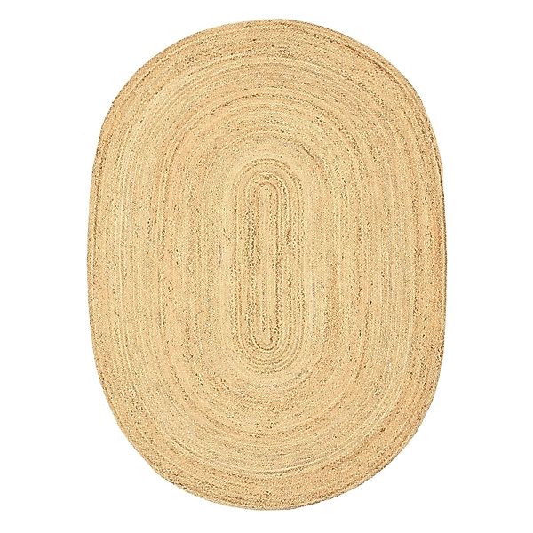 TaraCarpet Teppich Jute Teppich Mani natur günstig online kaufen