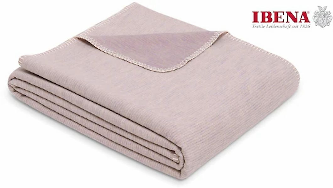 IBENA Wohndecke »Wohndecke Lausanne«, in schlichtem Melange-Look günstig online kaufen