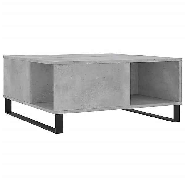 vidaXL Couchtisch Couchtisch Betongrau 80x80x36,5 cm günstig online kaufen