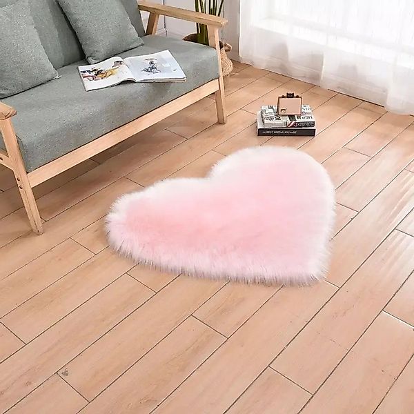 VewoTex Teppich Herzteppich » Flauschiger Teppich günstig online kaufen