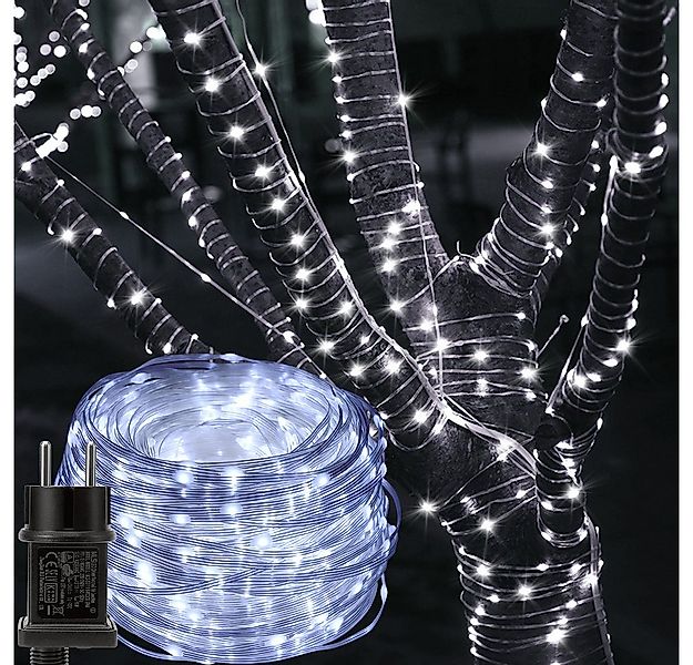 Rosnek LED-Lichterkette 20M-100M,Beleuchtung Lichterschlauch, Party Garten günstig online kaufen