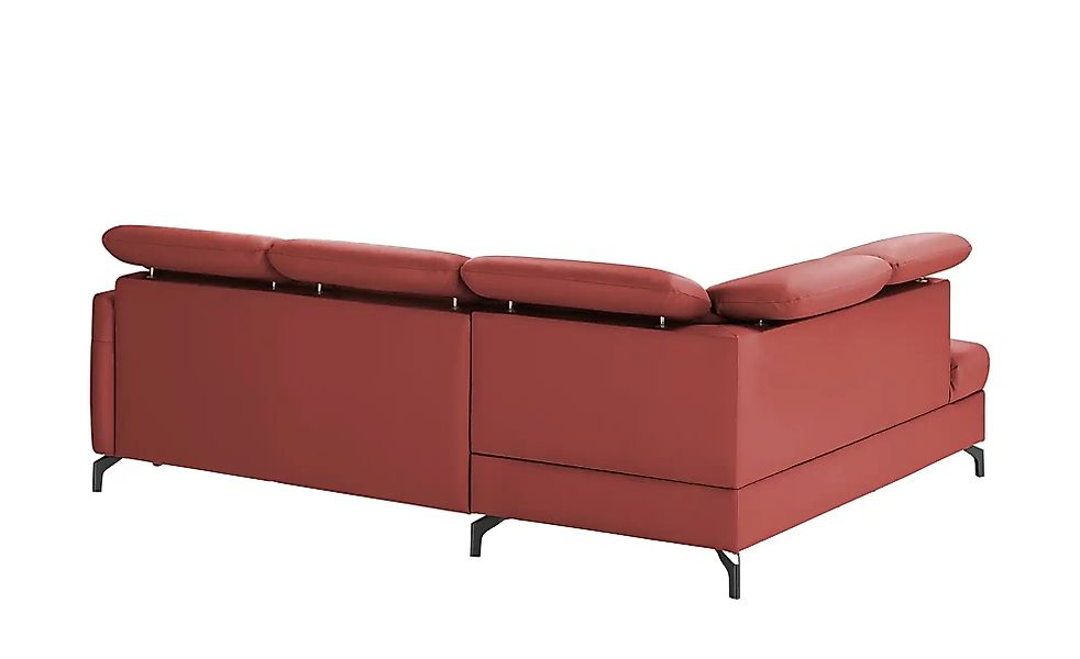 uno Ecksofa  Basel ¦ rot ¦ Maße (cm): B: 243 H: 100 T: 200.0 Polstermöbel > günstig online kaufen