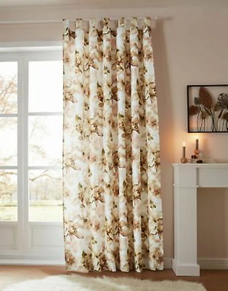 HOME Living Vorhang Blütenharmonie Vorhänge bunt Gr. one size günstig online kaufen