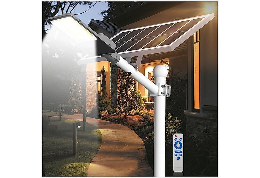 Rhein Beleuchtung LED Solarleuchte 1000W LED Solar-Außenleuchte mit Bewegun günstig online kaufen