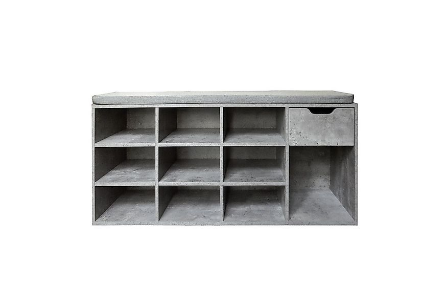 HTI-Living Schuhbank Schuhbank Lisa Beton (Stück, 1-St., 1 Schuhbank), Schu günstig online kaufen
