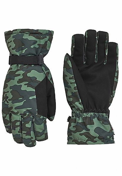 BULA Skihandschuhe mit coolem Military-Muster günstig online kaufen