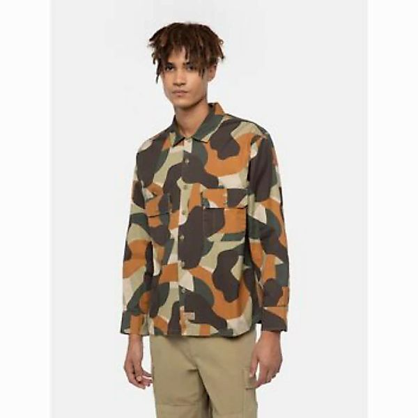 Dickies  Hemdbluse CAMO WORK SHIRT - DK0A864U0IP1-0IP IMPERIAL GREEN günstig online kaufen