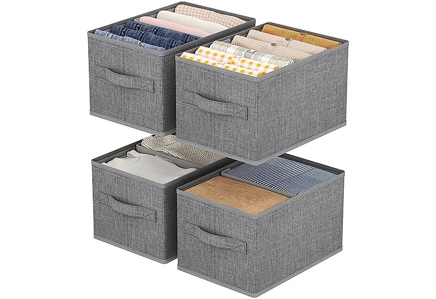 Lifewit Aufbewahrungsdose Groß faltbarer Kleiderschrank, Aufbewahrungskorb günstig online kaufen