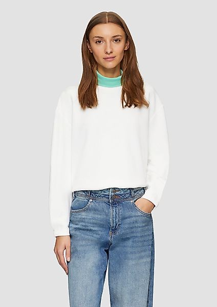 s.Oliver Sweatshirt Sweatshirt Scuba-Sweatshirt aus Modalmix günstig online kaufen