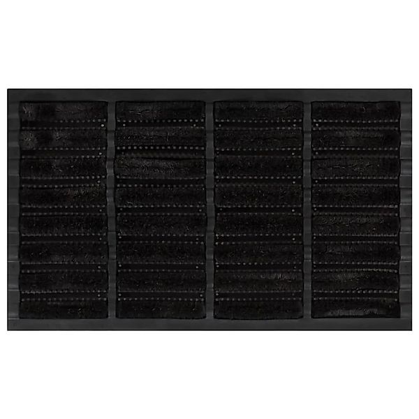 vidaXL Fußmatte Rechteckig 45x75 cm Gummi und Kokosfaser 155664 günstig online kaufen