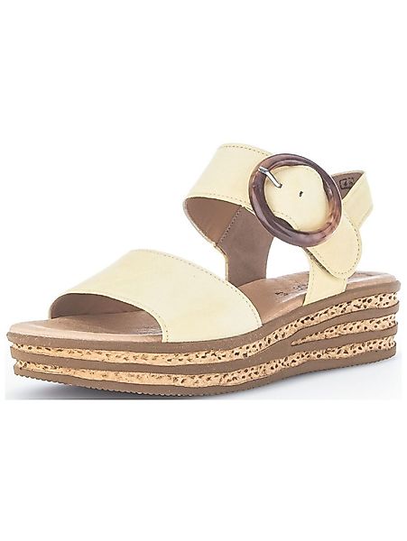 Gabor Sandalen Veloursleder Riemchensandalette günstig online kaufen