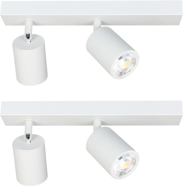 ZMH Deckenstrahler 2 Flammig Deckenleuchte 30CM günstig online kaufen