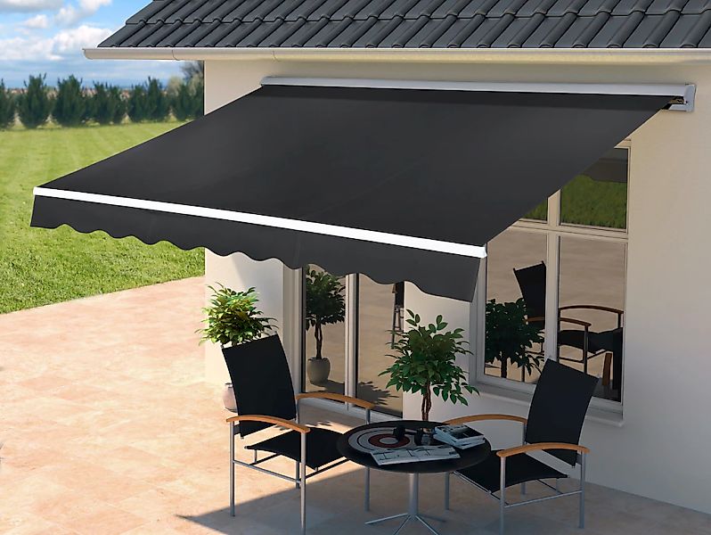 KONIFERA Halbkassettenmarkise "Ibiza" Breite: 350 cm, Ausfall: 250 cm günstig online kaufen