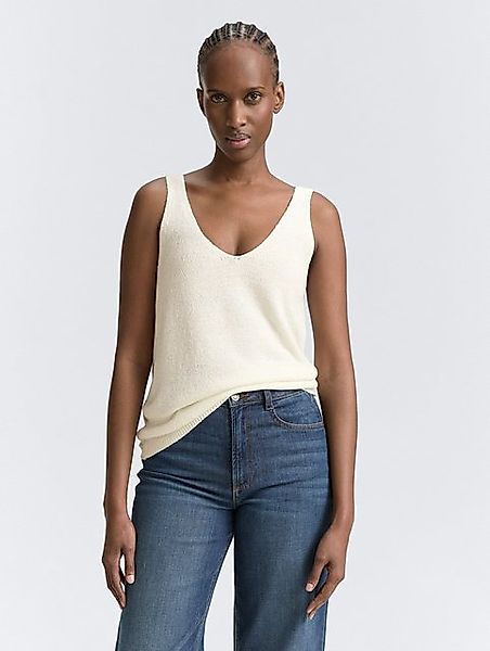 TOM TAILOR Denim Strickpullover Stricktop mit V-Ausschnitt günstig online kaufen